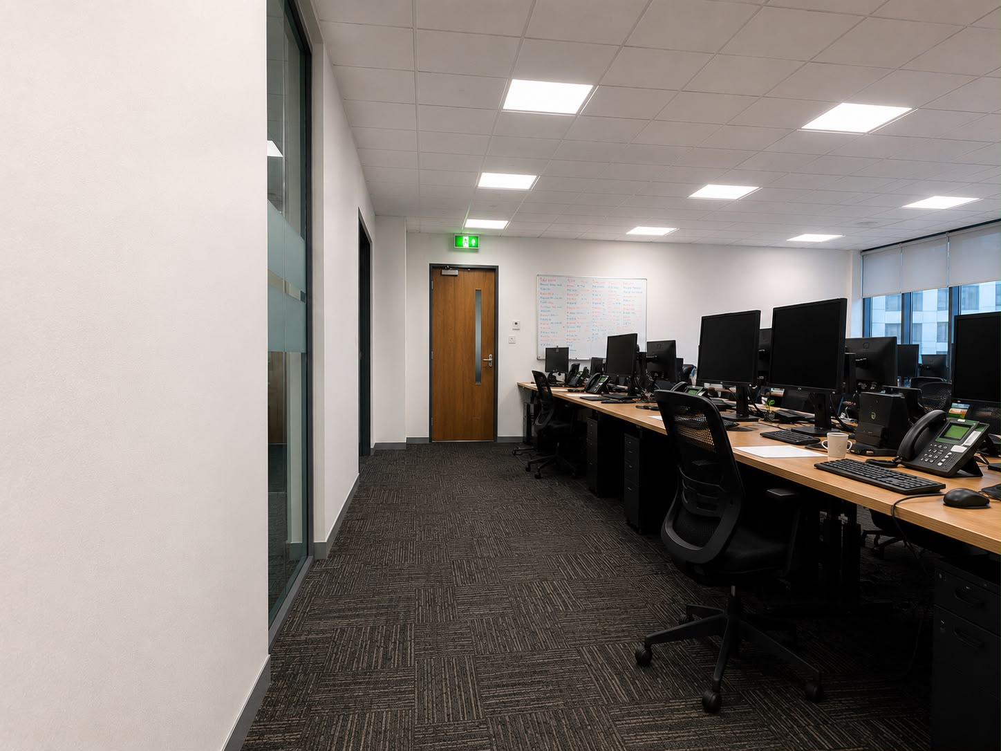 Commercial Office Heating Pipe Failure